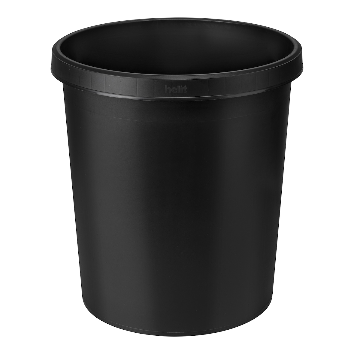 helit Papierkorb 18L - schwarz, BE