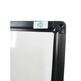 thumbnail of Verrijdbaar whiteboard - Dubbelzijdig- 66x110 cm – Zwart frame