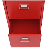 thumbnail of Rollcontainer Boston T851, Schubladenschrank Stahlschrank, 110x28x41cm 8 Schubladen ~ rot