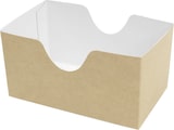 thumbnail of MONOUSO - Embalagem Cartao Sanduíche Kraft 12x7x6,3cm (1.000 Uds)