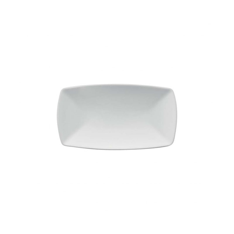Tokio Uni Rechteckplatte 36x21cm * - weiß -