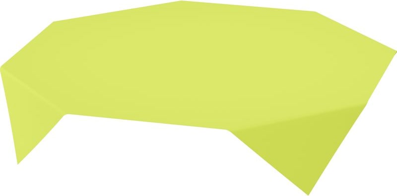 100x Dunicel®-Mitteldecke 84 x 84 cm Kiwi