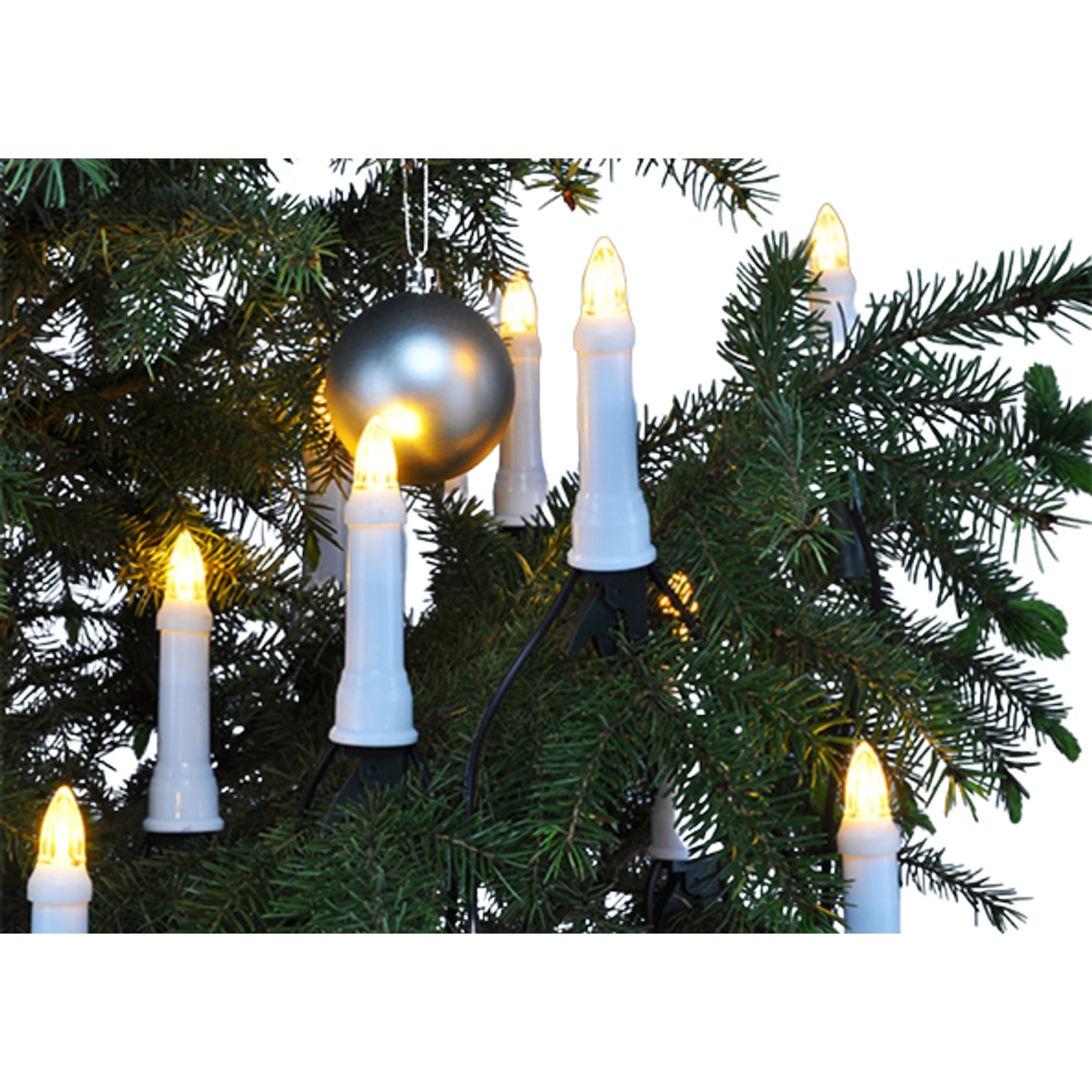 30 LED Christbaumlichterkette Weihnachtsbaum Beleuchtung Lichterkette Tannenbaum