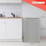 thumbnail of Telefunken Kühlschrank ohne Gefrierfach freistehend | 135 Liter | Kühlschrank klein mit Gemüsefach | Standkühlschrank