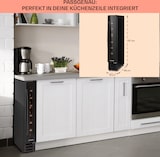 thumbnail of Klarstein Vinovilla 7 Built-in Uno Onyx Einbau-Weinkühlschrank Glas Edelstahl Schwarz