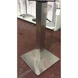 thumbnail of Vacchetti Base tavolo acciaio colore inox quadro cm40x40h72