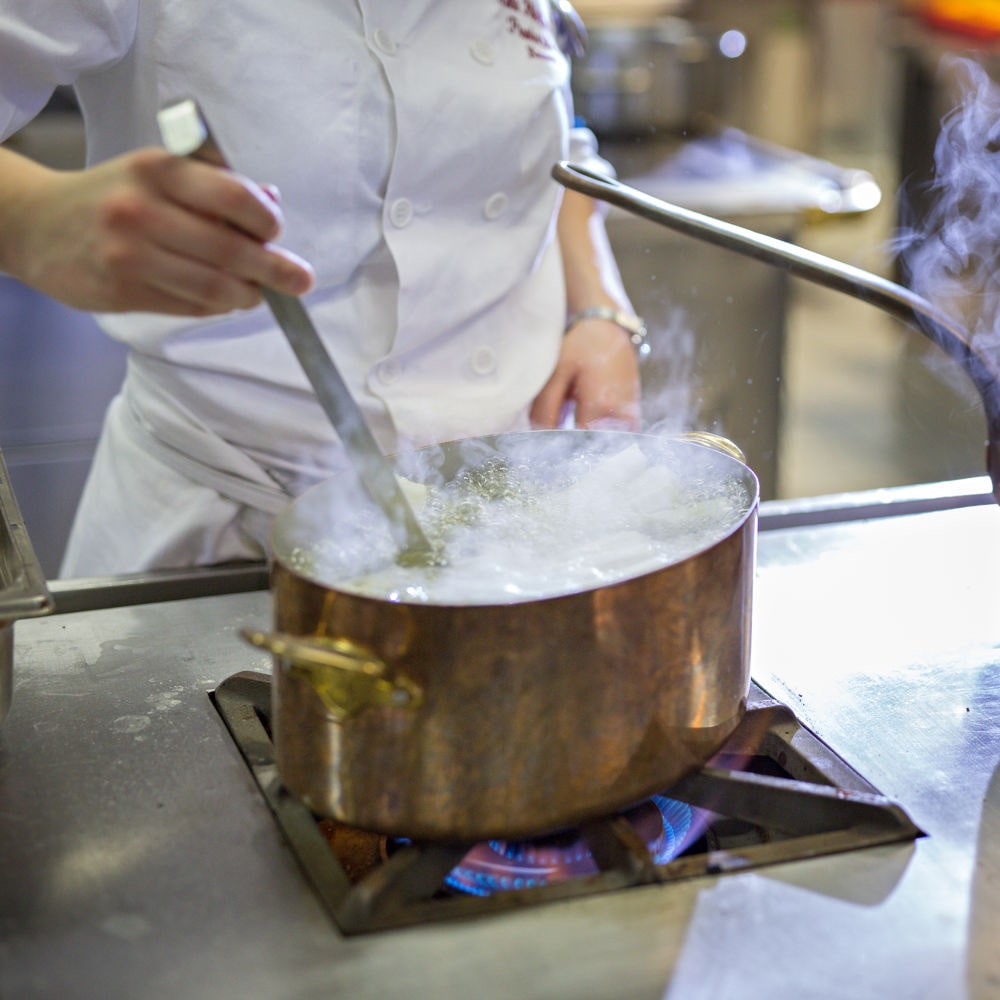 Hendi Vogelnest-Backlöffel, 390x105x45 mm