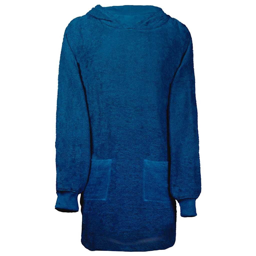 vidaXL Bademantel Marineblau l Baumwolle