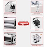 thumbnail of Machine à pâtes iPasta Classica T.2/6,5mm - IMPERIA
