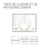 thumbnail of Tapis de cuisson en silicone 40 x 30 cm Zenker Smart Pastry