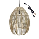 thumbnail of Lumisky Suspension Extérieure Rotin Beige D50cm Câble 5m Rotin Beige