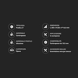 thumbnail of Geïntegreerd aluminium T-profiel voor LED-strips in verborgen gipsplaat