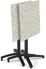 thumbnail of Laminierte Tischplatte 70x70 cm Terrazzo