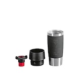 thumbnail of EMSA TRAVEL MUG Isolierbecher, Edelstahl, Manschette, Schwarz, 0,36 L  1 Stück
