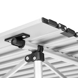 thumbnail of tectake Table pliante de camping en aluminium avec housse, 70 x 70 x 70 cm 70 x 70 x 70 cm Gris