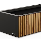 thumbnail of Herstera Garden XIC M - Metalen Plantenbak 100x40x25 cm  - Hout