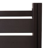 thumbnail of Recinzione per cassonetti in alluminio HWC-K57, elemento di base rivestimento per cassonetti, aspetto legno estensibile 130x110x6cm ~ antracite