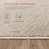 thumbnail of Teppich Kurzflor Unifarben Wohnzimmer schmutzabweisend Beige Rechteckig 160x220 | 65% Polypropylen, 35% Polyester | Florhöhe: 9 mm | pflegeleicht