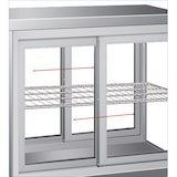 thumbnail of Horizontale gekühlte vitrine auf theke flachglas - 910x510x550 mm - 180 W 230/1V - 13RVF915 Eurast