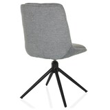 thumbnail of Bezoekersstoel / Eetkamerstoel TARVISO I Stof grijs hjh LIVING