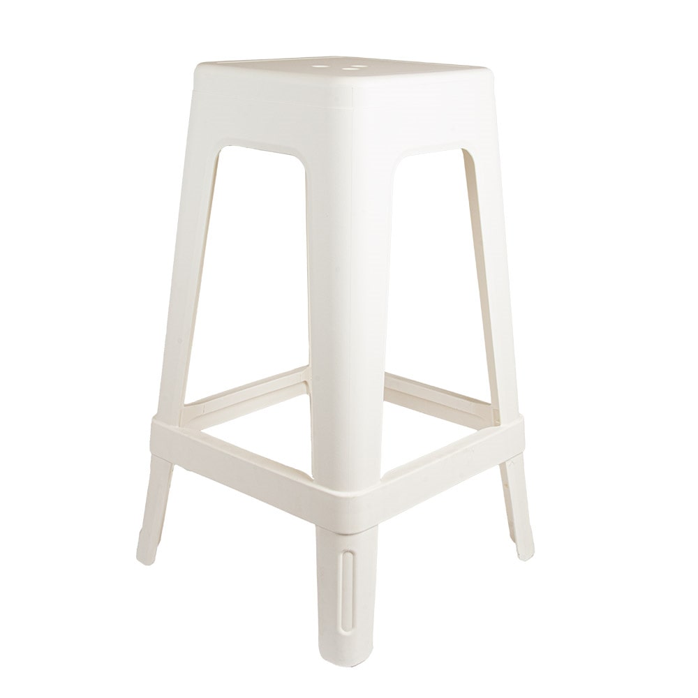 Garcia de Pou 4 Unités - Tabouret Empilable 'Supra-Tek'  58X56X81 Cm Blanc Pp