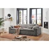 thumbnail of KAWOLA Sofa NETTA 4-Sitzer Bezug abziehbar Cord grau