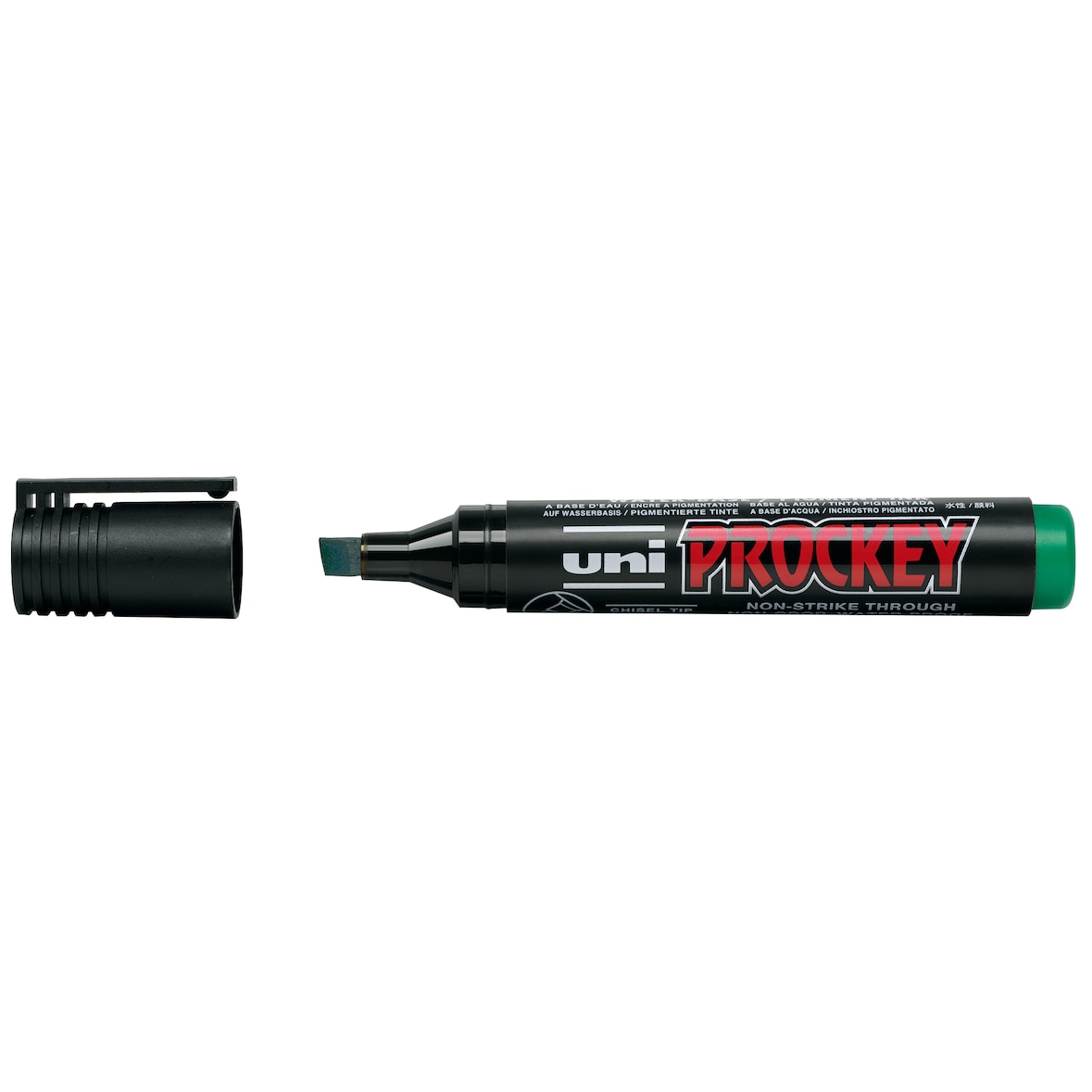 Marqueur permanent Prockey 126, pointe biseau de 5,7 mm, vert
