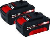 thumbnail of Einhell 18V Akku-Twinpack 4,0 Ah Power-X-Change plus LI-ION Akku Batterie