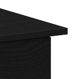 thumbnail of vidaXL Schreibtisch mit Speicher Schwarz Eichen-Optik 100 x 50 x 76 cm