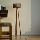 thumbnail of Lumisky Lampadaire solaire EDEN TALL en bois teck H158cm Bois Bois