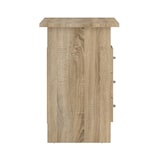 thumbnail of WellHome - Mesa de Escritorio con 3 Cajones en color Roble 121 x 49 x 73 cm - Duero Oak