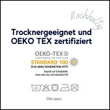 thumbnail of Decoper ® Mako-Feinjersey Spannbettlaken aus 100% Baumwolle | Atmungsaktiv & kuschelig weich | bis 25 cm Matratzenhöhe | 90-100 cm x 200 cm