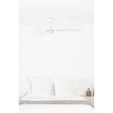 thumbnail of Faro Barcelona - Punt M LED-Deckenventilator Weiß/Weiß - Leiser Gleichstrommotor, mit dimmbarer LED-Beleuchtung, Fernbedienung