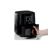 thumbnail of Friggitrice ad aria Ariete 6L
4626
Adatta a fritture di pesce, carne,  patatine con 8 programmi preimpostati ideali per cene in famiglia e con amici.