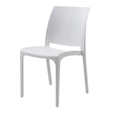 thumbnail of VOLGA sedia da giardino in plastica colore Bianco