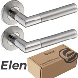 thumbnail of Türgriff Edelstahl Türgarnitur Türdrücker Türbeschlag Türklinke Innentür Bad WC ELEN BB Garnitur-SET