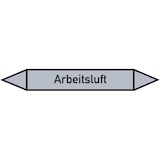 thumbnail of Rohrleitungskennzeichen Arbeitsluft - 187x26 mm Folie selbstklebend