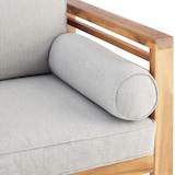 thumbnail of tectake Cadeira de jardim Boka, madeira envernizada, capacidade de carga aprox. 120 kg - Castanho