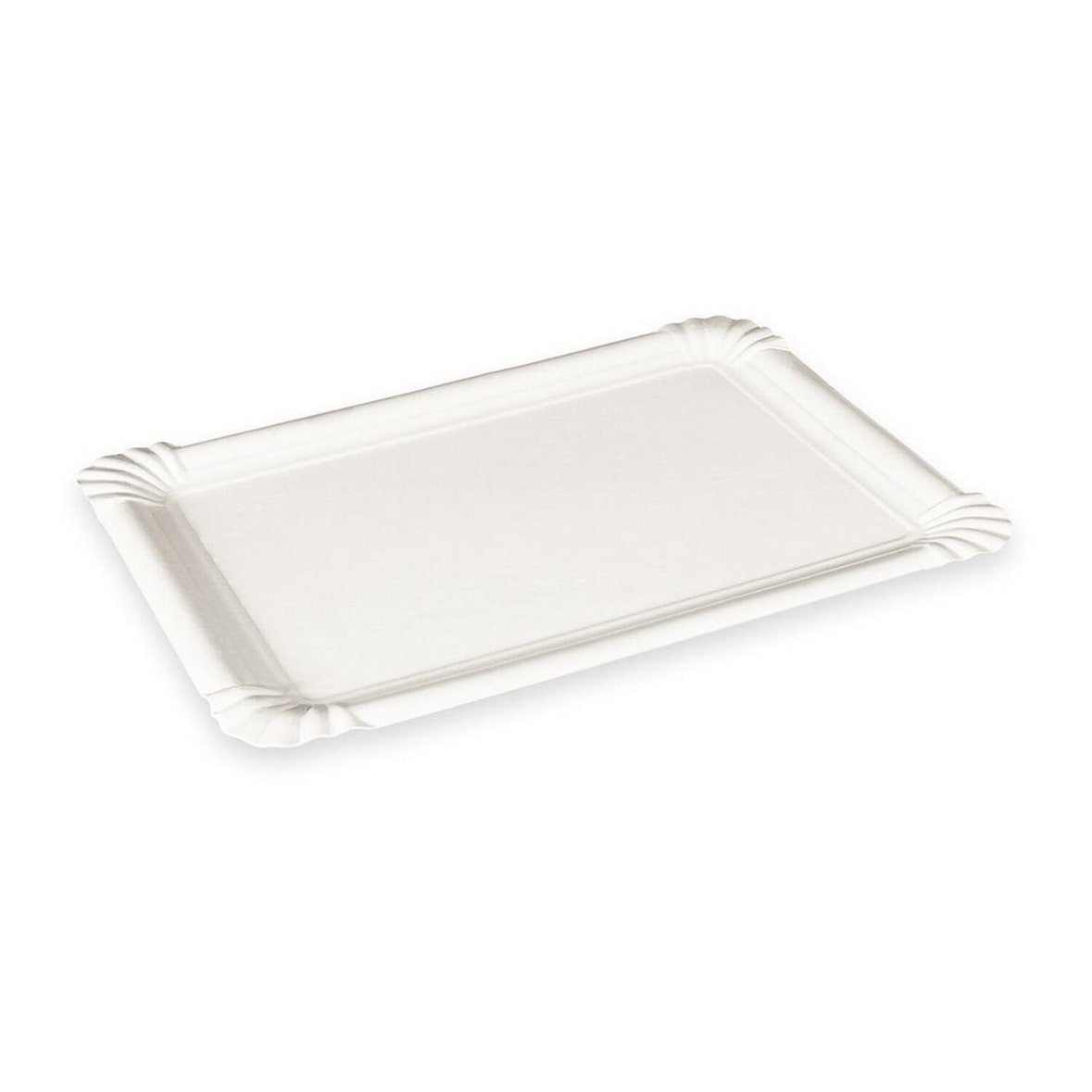 500x BIONATURE Pappteller aus Frischfaser 16 x 10 cm fettdicht weiß