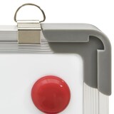 thumbnail of vidaXL Whiteboard magnetisch 110x60 cm staal wit