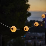 thumbnail of Lumisky Luci solari BOLLY, 6 sfere, 5,5 m Plastica Bianco