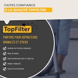 thumbnail of Lot de 4 sachets de parfum pour aspirateur odeur menthe/eucalyptus TopFilter