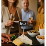 thumbnail of MONOUSO - Pinchos de Bambú con Pizarra 6,3x3,8x9,5cm (100 Uds)