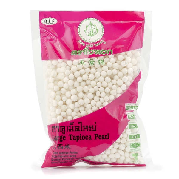 Grosses perles de Tapioca pour bubble tea Sachet de 400g Jade Leaf