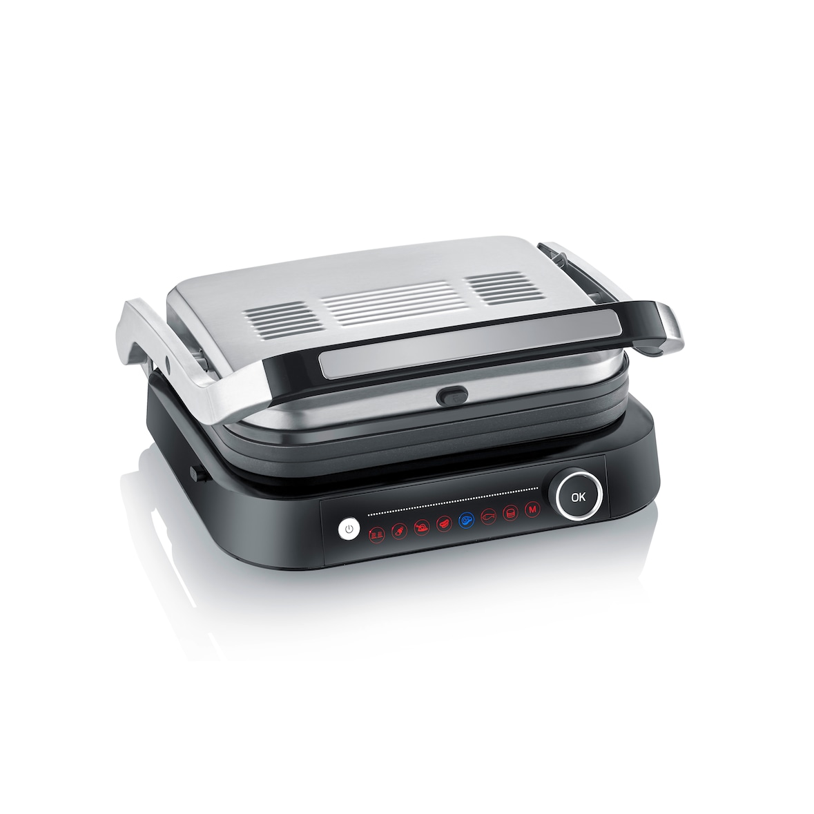 Grill automático Severin KG 2395 -  Acero Inoxidable/Negro 1800 W