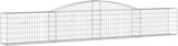 thumbnail of vidaXL Gabionen mit Hochbogen 8 Stk. 400x30x60/80 cm Verzinktes Eisen
