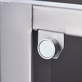 thumbnail of Stalgast Edelstahl Elektro-Griddleplatte als Tischgerät, 400x700 mm, gerillte Grillfläche, Serie 700 ND