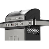 thumbnail of Gasgrill 14,2kW, 4+1 Brenner, Edelstahl 133 x 57 x 112cm