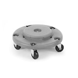 thumbnail of HENDI Wagen für Abfalleimer rund, AmerBox, Passend für 691038, Hellgrau, ⌀455x(H)165mm