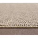 thumbnail of Teppich Waschbar Uni Elegant Strapazierfähig Schlafzimmer Flur Beige 80x150 cm OEKO-TEX Fußbodenheizung geeignet – CIMA von Kadima Design